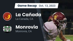 Recap: La Cañada  vs. Monrovia  2023