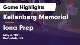 Kellenberg Memorial  vs Iona Prep  Game Highlights - May 4, 2021