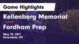 Kellenberg Memorial  vs Fordham Prep  Game Highlights - May 29, 2021