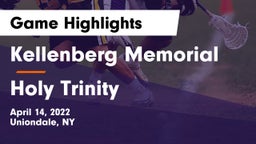 Kellenberg Memorial  vs Holy Trinity  Game Highlights - April 14, 2022