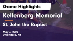Kellenberg Memorial  vs St. John the Baptist  Game Highlights - May 3, 2022