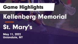 Kellenberg Memorial  vs St. Mary's Game Highlights - May 11, 2022