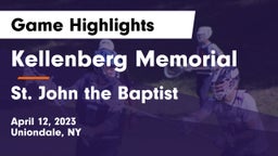 Kellenberg Memorial  vs St. John the Baptist  Game Highlights - April 12, 2023