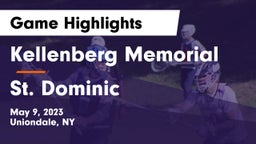 Kellenberg Memorial  vs St. Dominic  Game Highlights - May 9, 2023