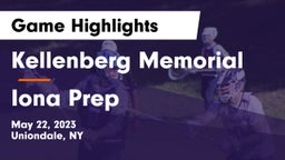 Kellenberg Memorial  vs Iona Prep  Game Highlights - May 22, 2023