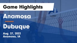 Anamosa  vs Dubuque  Game Highlights - Aug. 27, 2022