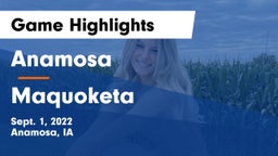 Anamosa  vs Maquoketa  Game Highlights - Sept. 1, 2022