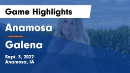 Anamosa  vs Galena  Game Highlights - Sept. 3, 2022