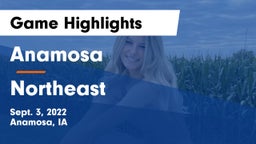 Anamosa  vs Northeast  Game Highlights - Sept. 3, 2022