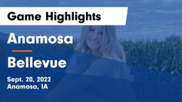 Anamosa  vs Bellevue  Game Highlights - Sept. 20, 2022