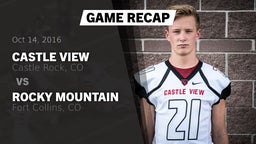 Recap: Castle View  vs. Rocky Mountain  2016