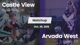 Matchup: Castle View vs. Arvada West  2016