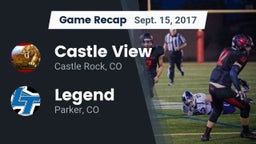 Recap: Castle View  vs. Legend  2017