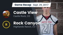 Recap: Castle View  vs. Rock Canyon  2017