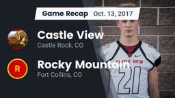 Recap: Castle View  vs. Rocky Mountain  2017