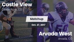 Matchup: Castle View vs. Arvada West  2017