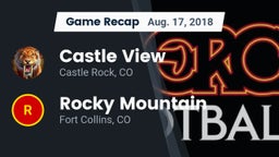 Recap: Castle View  vs. Rocky Mountain  2018