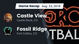 Recap: Castle View  vs. Fossil Ridge  2018