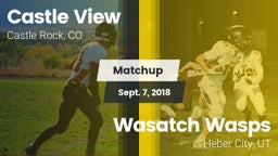 Matchup: Castle View vs. Wasatch Wasps 2018