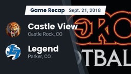 Recap: Castle View  vs. Legend  2018