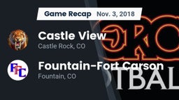 Recap: Castle View  vs. Fountain-Fort Carson  2018
