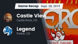 Recap: Castle View  vs. Legend  2019