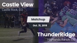 Matchup: Castle View vs. ThunderRidge  2019