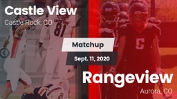 Matchup: Castle View vs. Rangeview  2020
