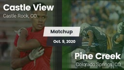 Matchup: Castle View vs. Pine Creek  2020