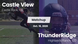 Matchup: Castle View vs. ThunderRidge  2020