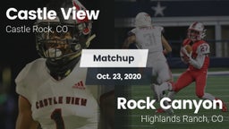 Matchup: Castle View vs. Rock Canyon  2020