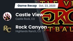 Recap: Castle View  vs. Rock Canyon  2020