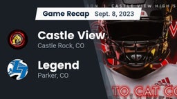 Recap: Castle View  vs. Legend  2023