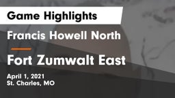 Francis Howell North  vs Fort Zumwalt East  Game Highlights - April 1, 2021