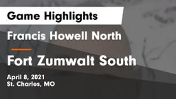 Francis Howell North  vs Fort Zumwalt South  Game Highlights - April 8, 2021