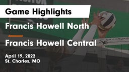 Francis Howell North  vs Francis Howell Central  Game Highlights - April 19, 2022