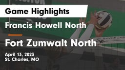 Francis Howell North  vs Fort Zumwalt North  Game Highlights - April 13, 2023