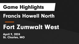 Francis Howell North  vs Fort Zumwalt West  Game Highlights - April 9, 2024