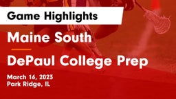 Maine South  vs DePaul College Prep  Game Highlights - March 16, 2023