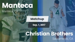 Matchup: Manteca  vs. Christian Brothers  2017