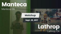 Matchup: Manteca  vs. Lathrop  2017
