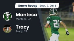 Recap: Manteca  vs. Tracy  2018