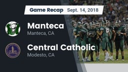 Recap: Manteca  vs. Central Catholic  2018