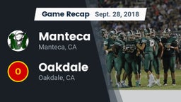 Recap: Manteca  vs. Oakdale  2018