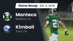 Recap: Manteca  vs. Kimball  2018