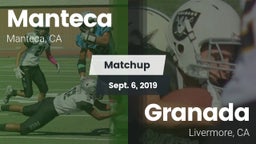 Matchup: Manteca  vs. Granada  2019