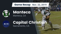 Recap: Manteca  vs. Capital Christian  2019