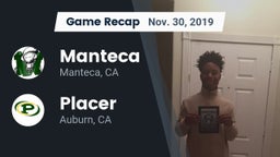 Recap: Manteca  vs. Placer  2019