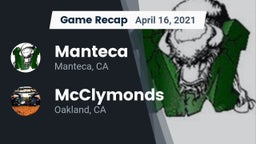 Recap: Manteca  vs. McClymonds  2021