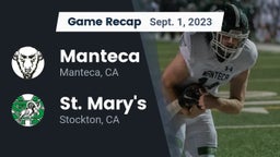 Recap: Manteca  vs. St. Mary's  2023